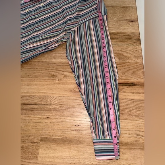 Vintage Gitman Bros USA Made Collared Button Down Shirt 100% Cotton Sz Large - Picture 8 of 13